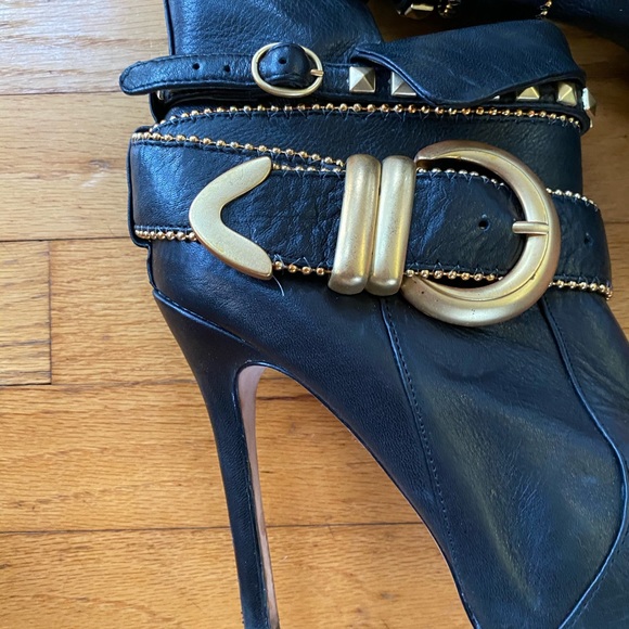 Dolce Vita Braxton Booties with Studded Straps - Picture 2 of 7